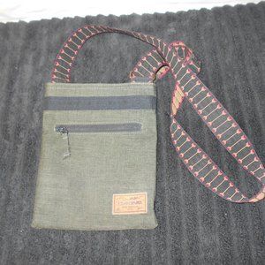 EXC! DAKINE JIVE Crossbody Bag Purse Multi-Color Green Black Brown Red